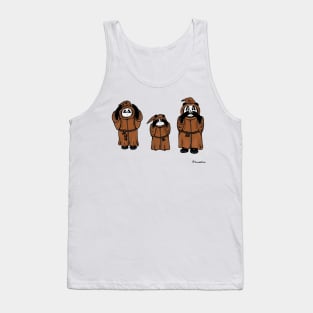 3 wise pandas Tank Top